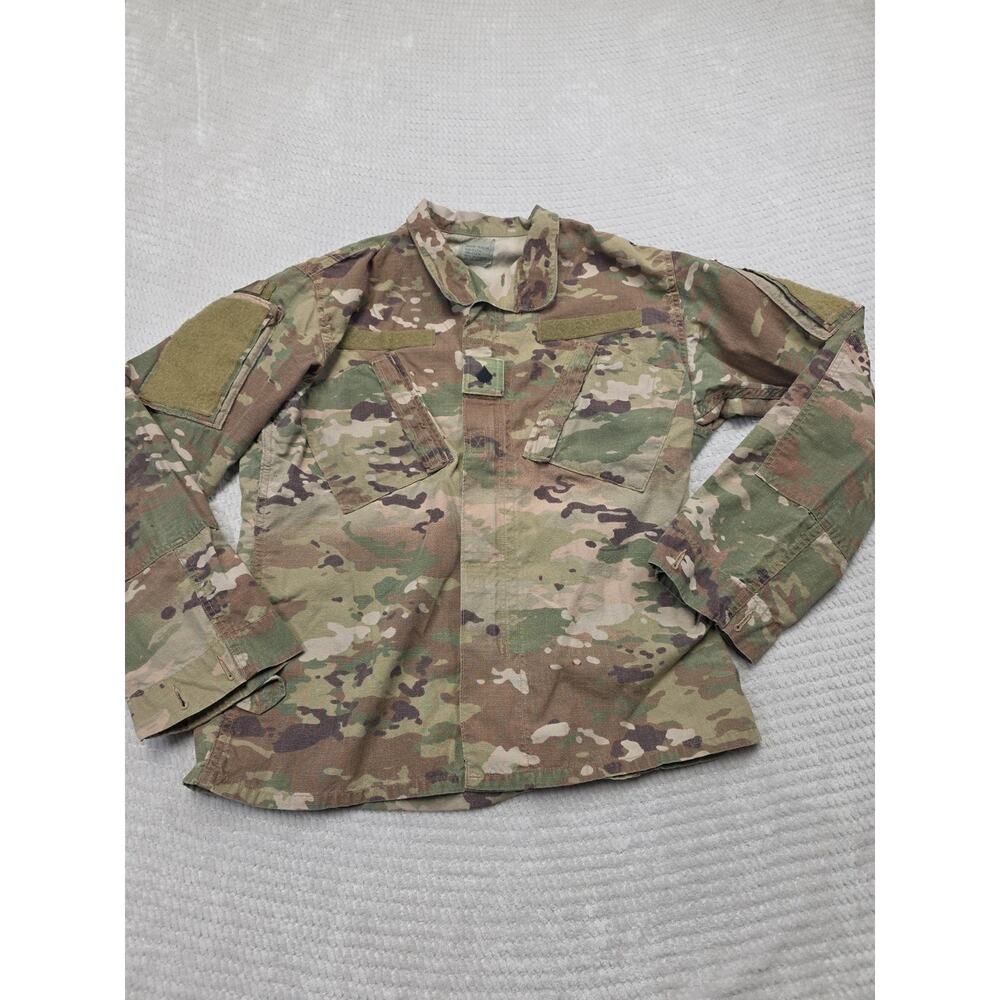 US Army Combat Uniform Medium Regular Coat Jacket Camouflage Full Zip